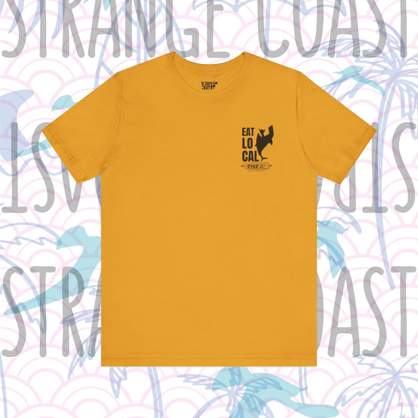 EAT LOCAL Cocoa Beach Shark Shirt