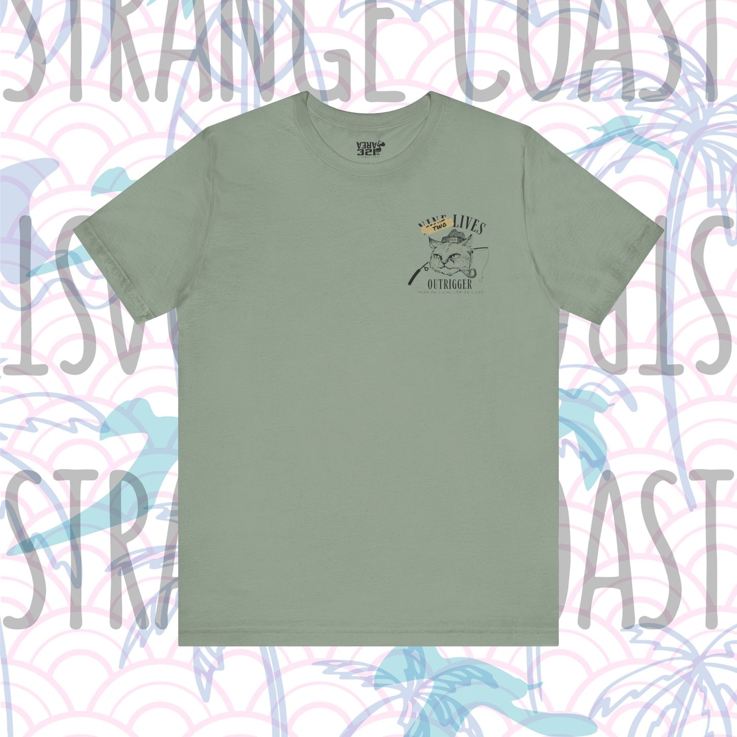 AREA321 "Nine Lives Outriggers" Party Fit Shirt