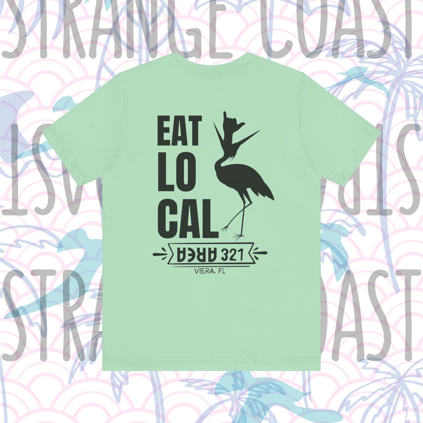 EAT LOCAL Viera Heron Shirt