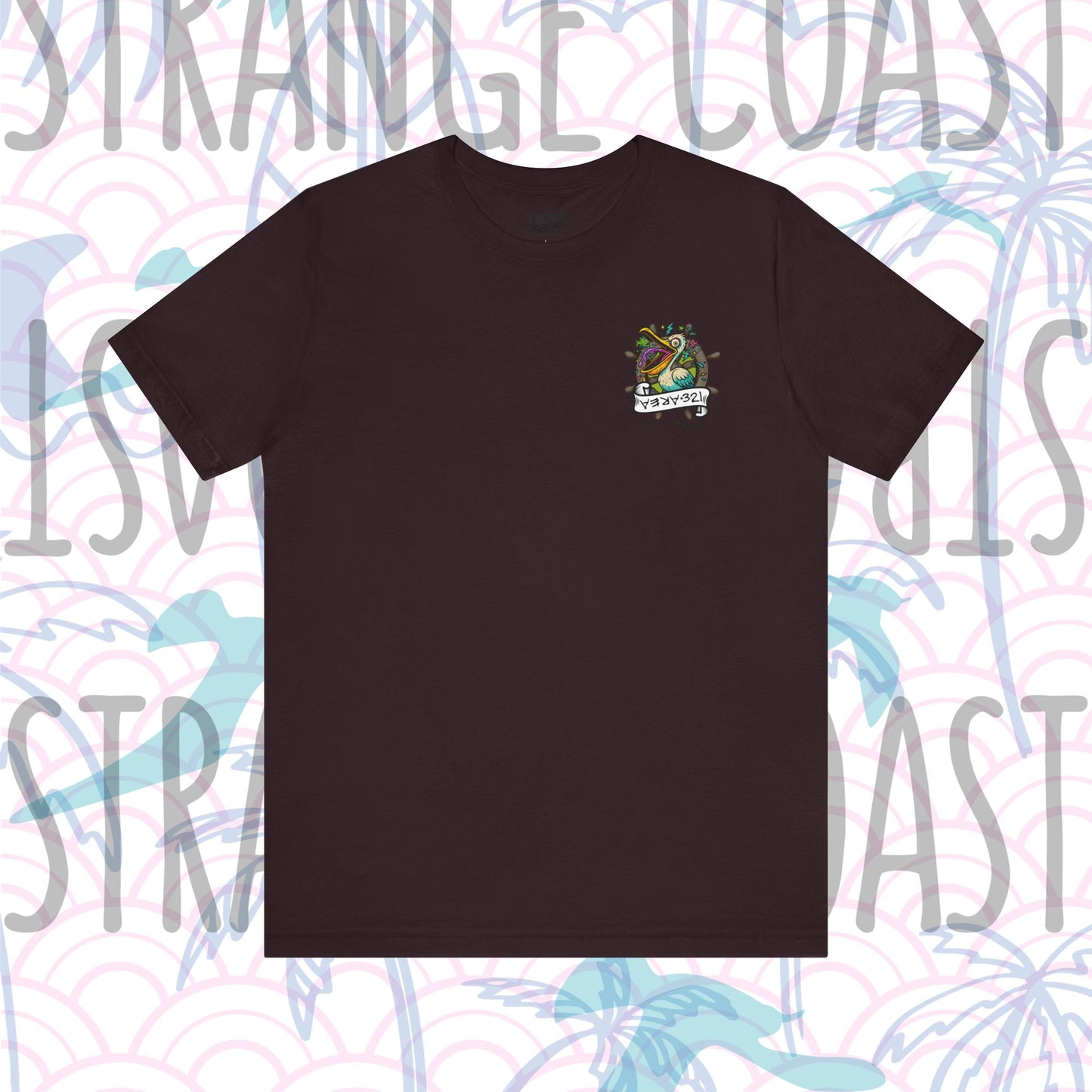 AREA321 "Stay Strange" Pelican Party Fit Shirt
