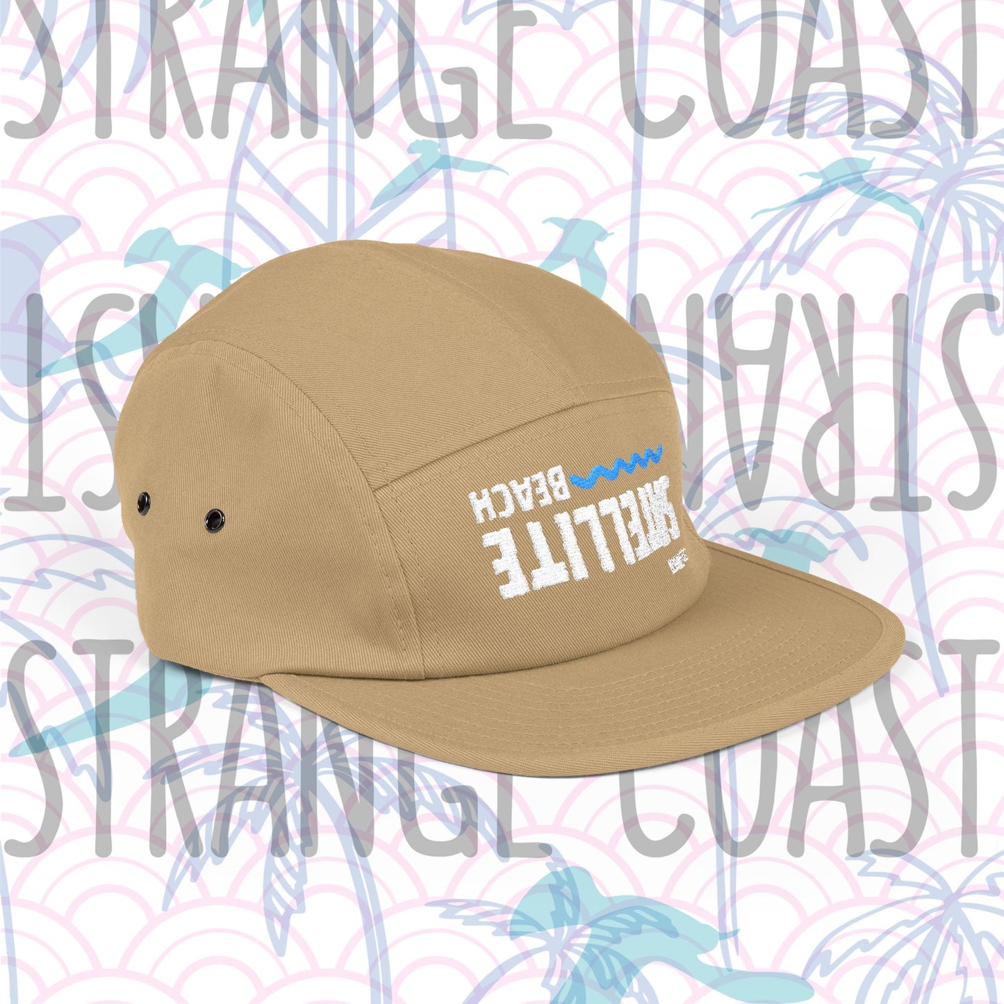 AREA321 "Satellite Beach Wavy" 5 Panel Cap