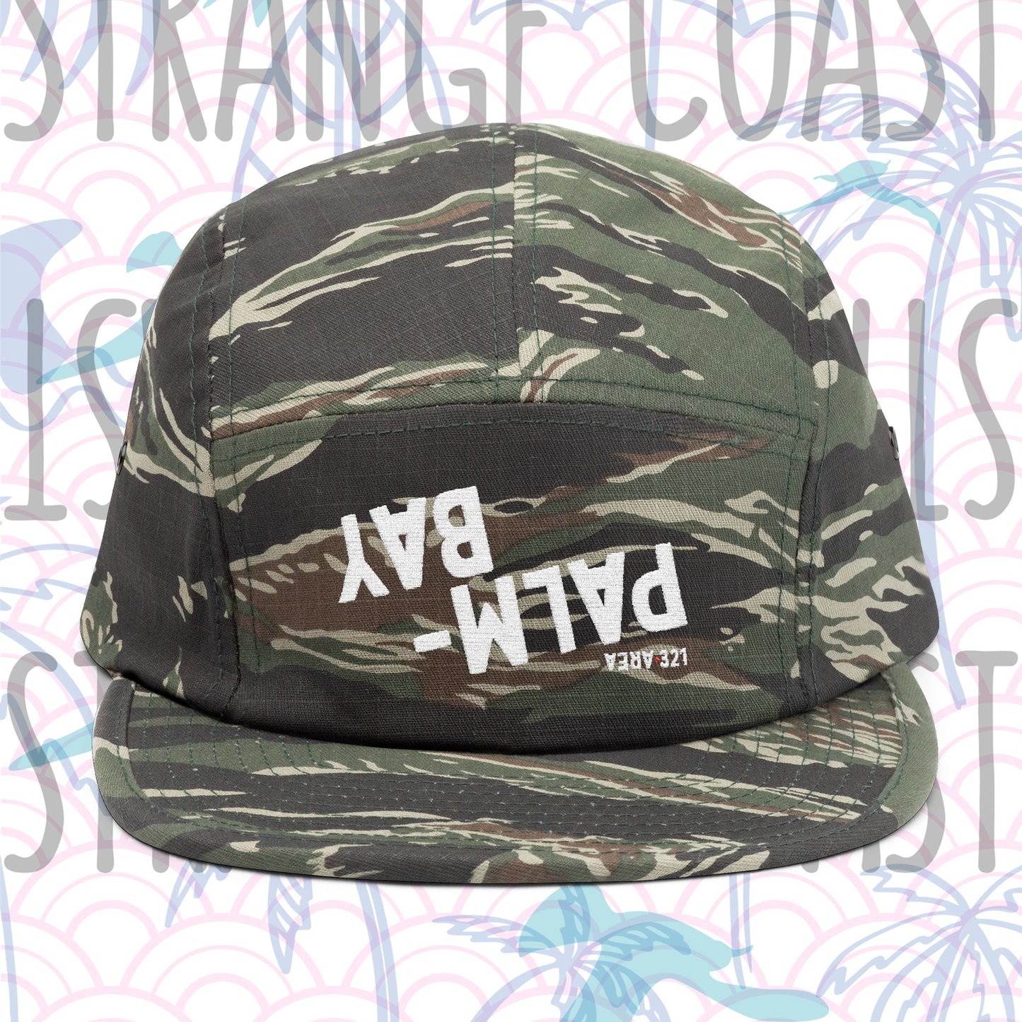AREA321 "Palm Bay" 5 Panel Cap