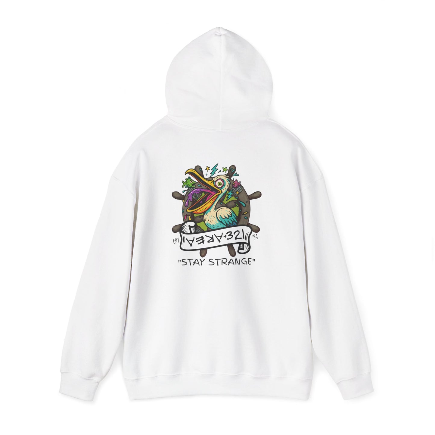 AREA321 Strange Coast Pelican Hoodie