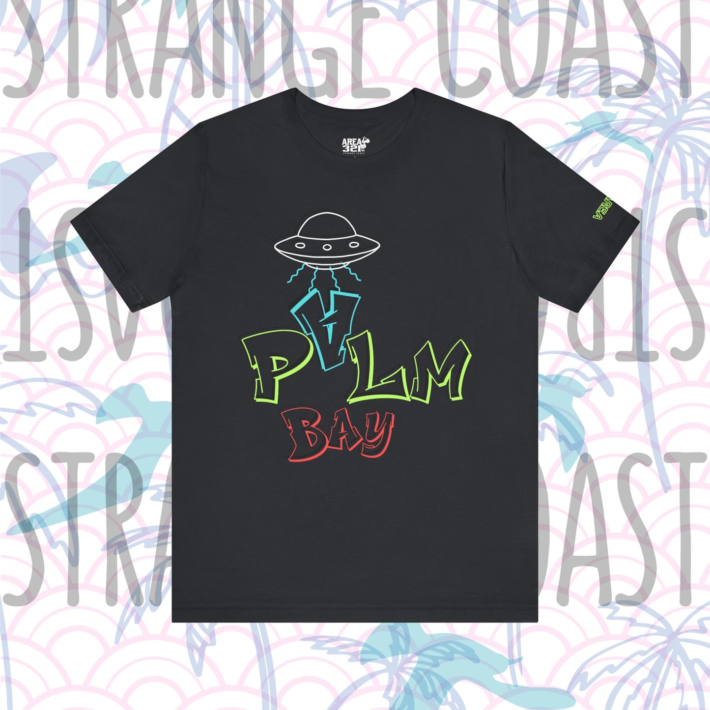 AREA321 "Beam Me Up" Palm Bay Party Fit Shirt
