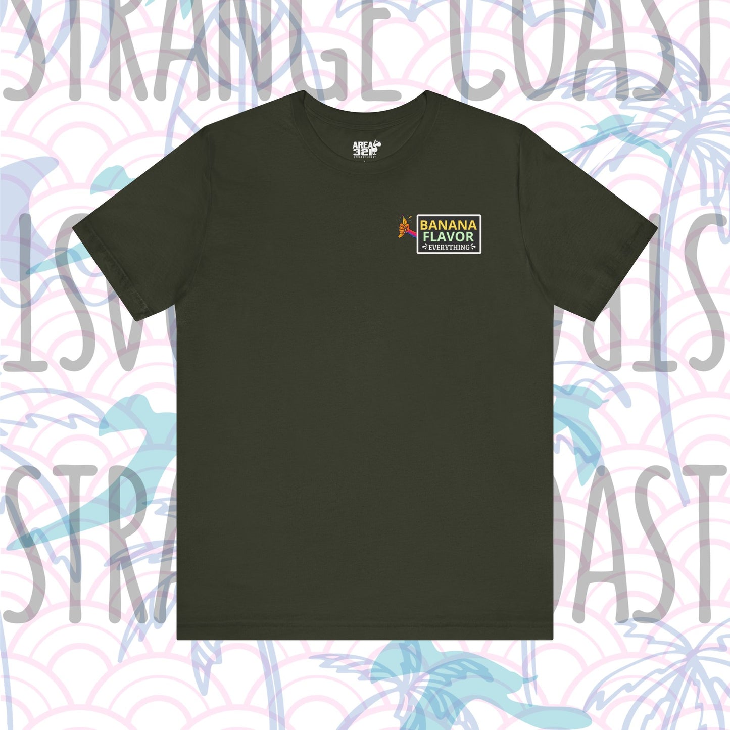 AREA321 "Banana Flavor" Moon Landing Party Fit Shirt