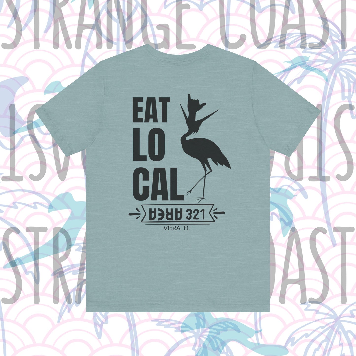 EAT LOCAL Viera Heron Shirt