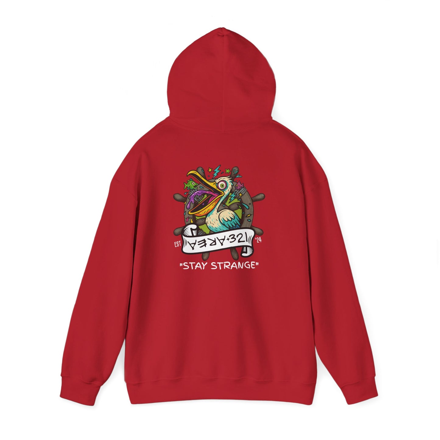 AREA321 Strange Coast Pelican Hoodie