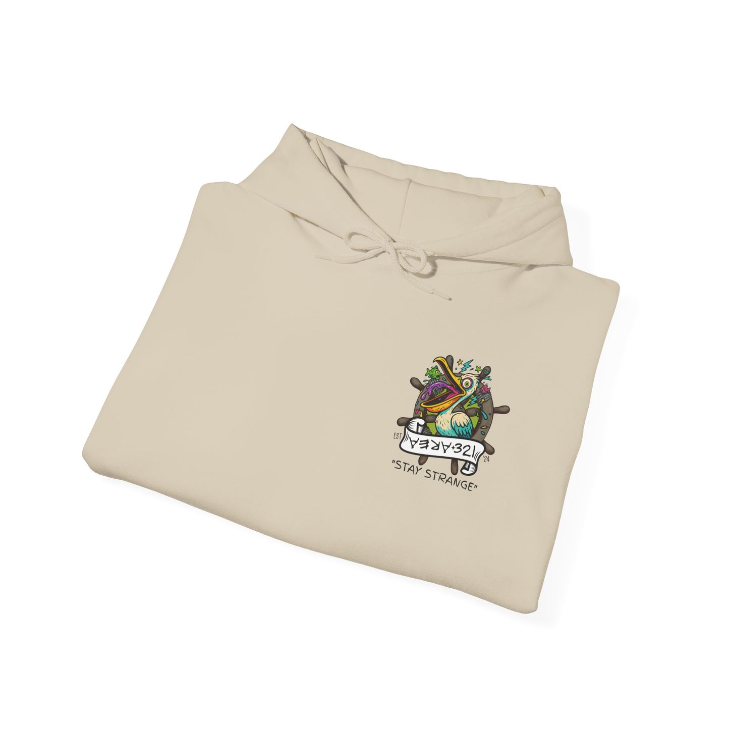 AREA321 Strange Coast Pelican Hoodie