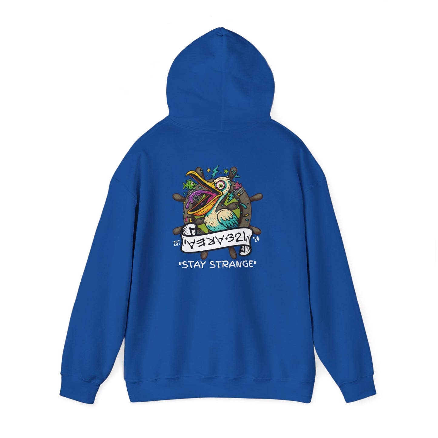 AREA321 Strange Coast Pelican Hoodie