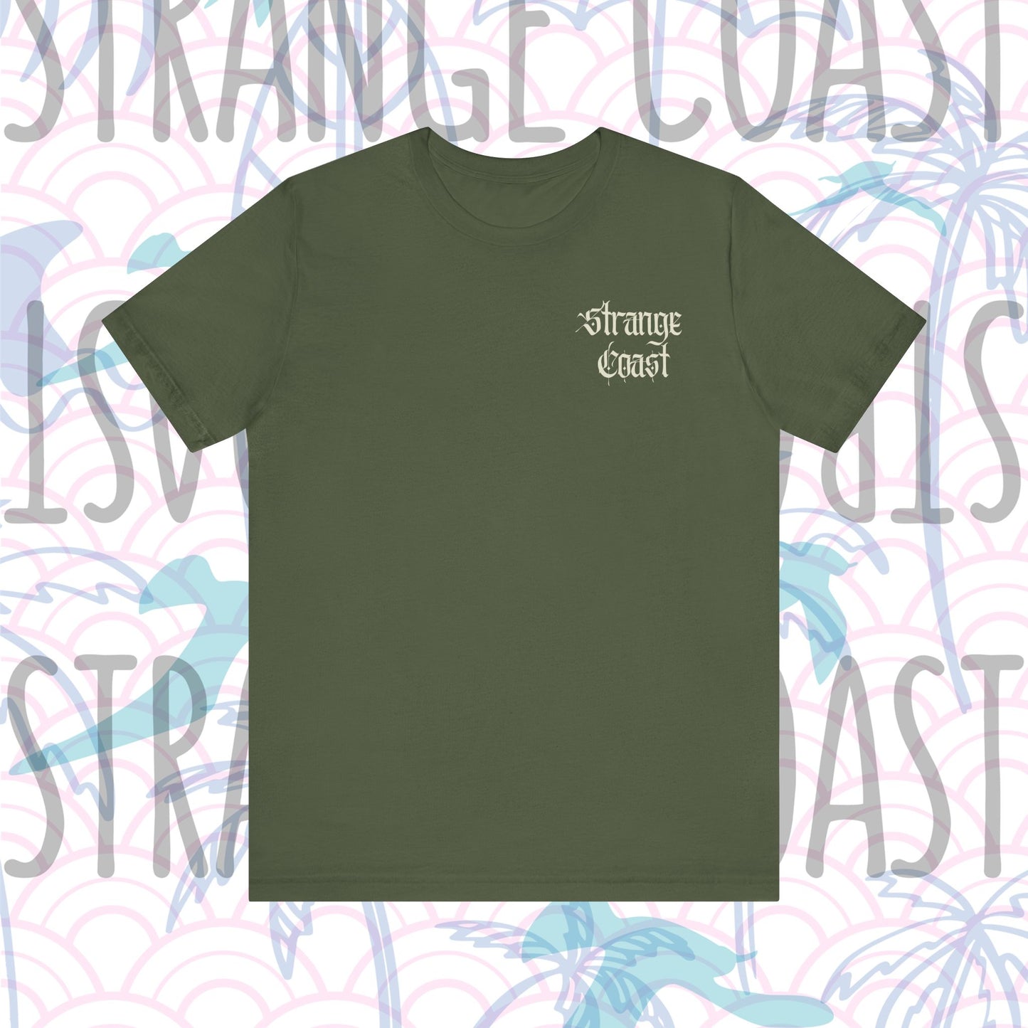 AREA321 "Strange Coast" Map Party Fit Shirt