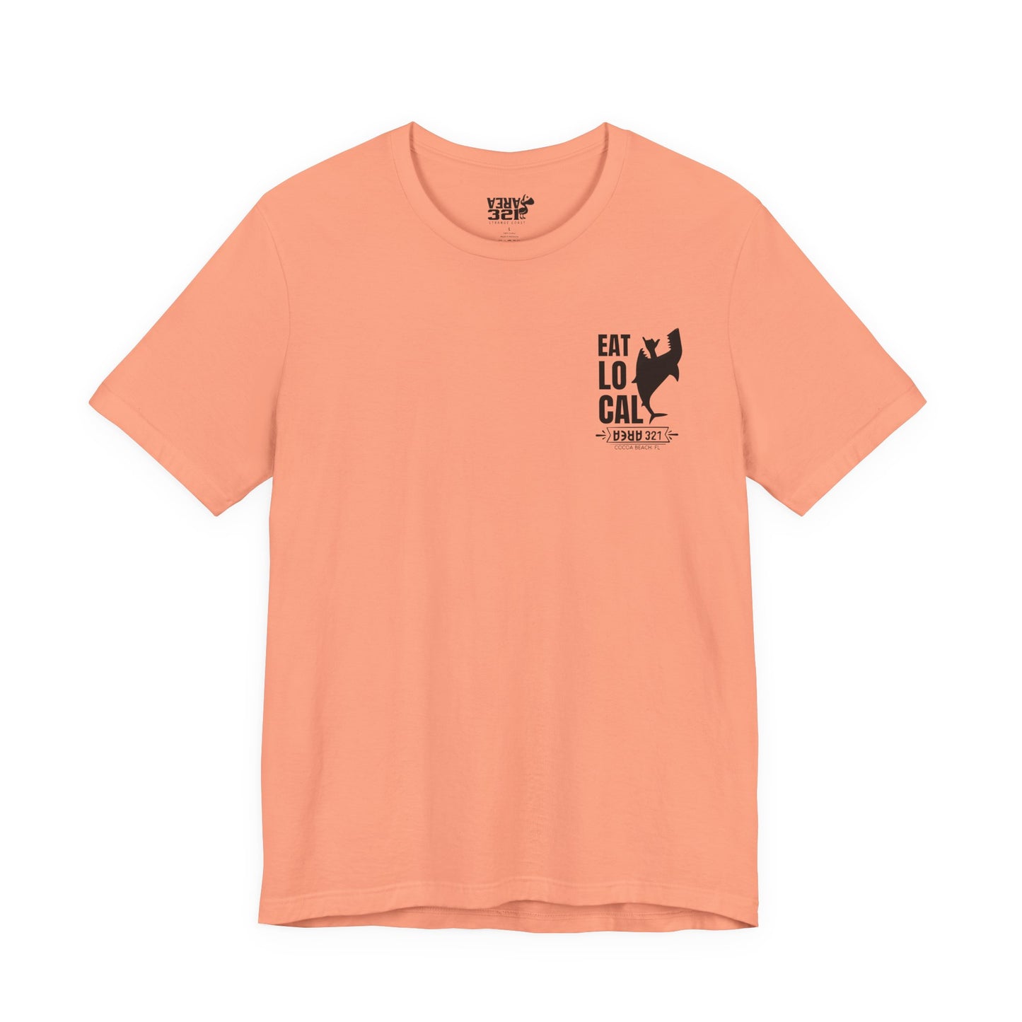 EAT LOCAL Cocoa Beach Shark Shirt