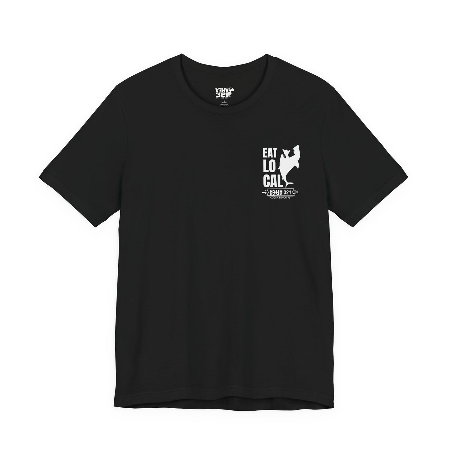 EAT LOCAL Cocoa Beach Shark Shirt