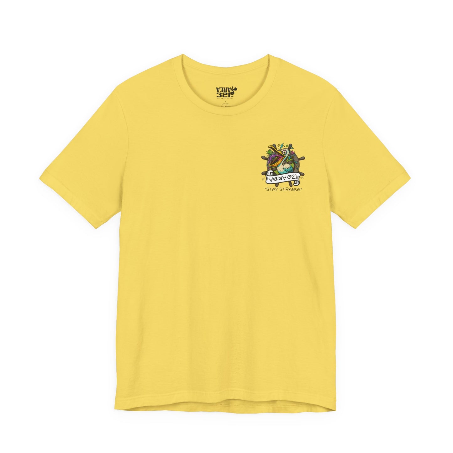 AREA321 "Stay Strange" Pelican Party Fit Shirt