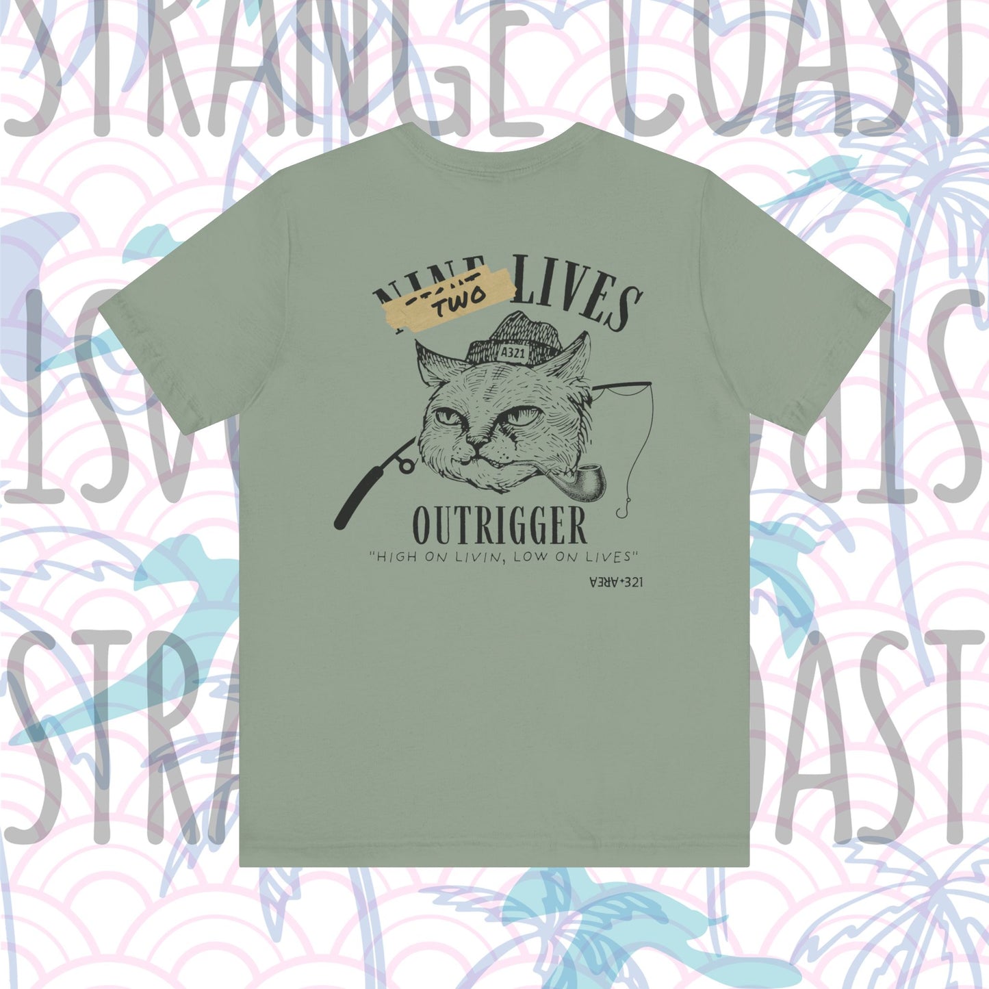 AREA321 "Nine Lives Outriggers" Party Fit Shirt