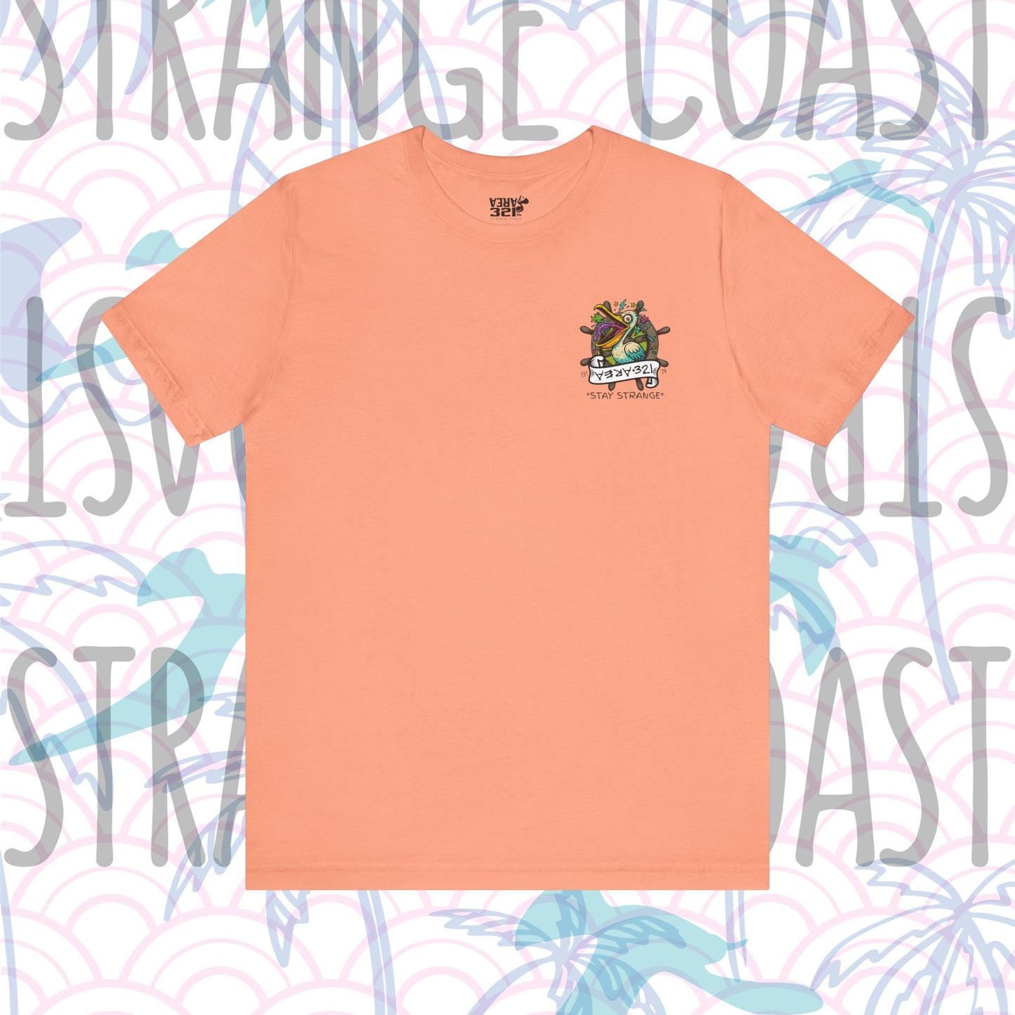 AREA321 "Stay Strange" Pelican Party Fit Shirt