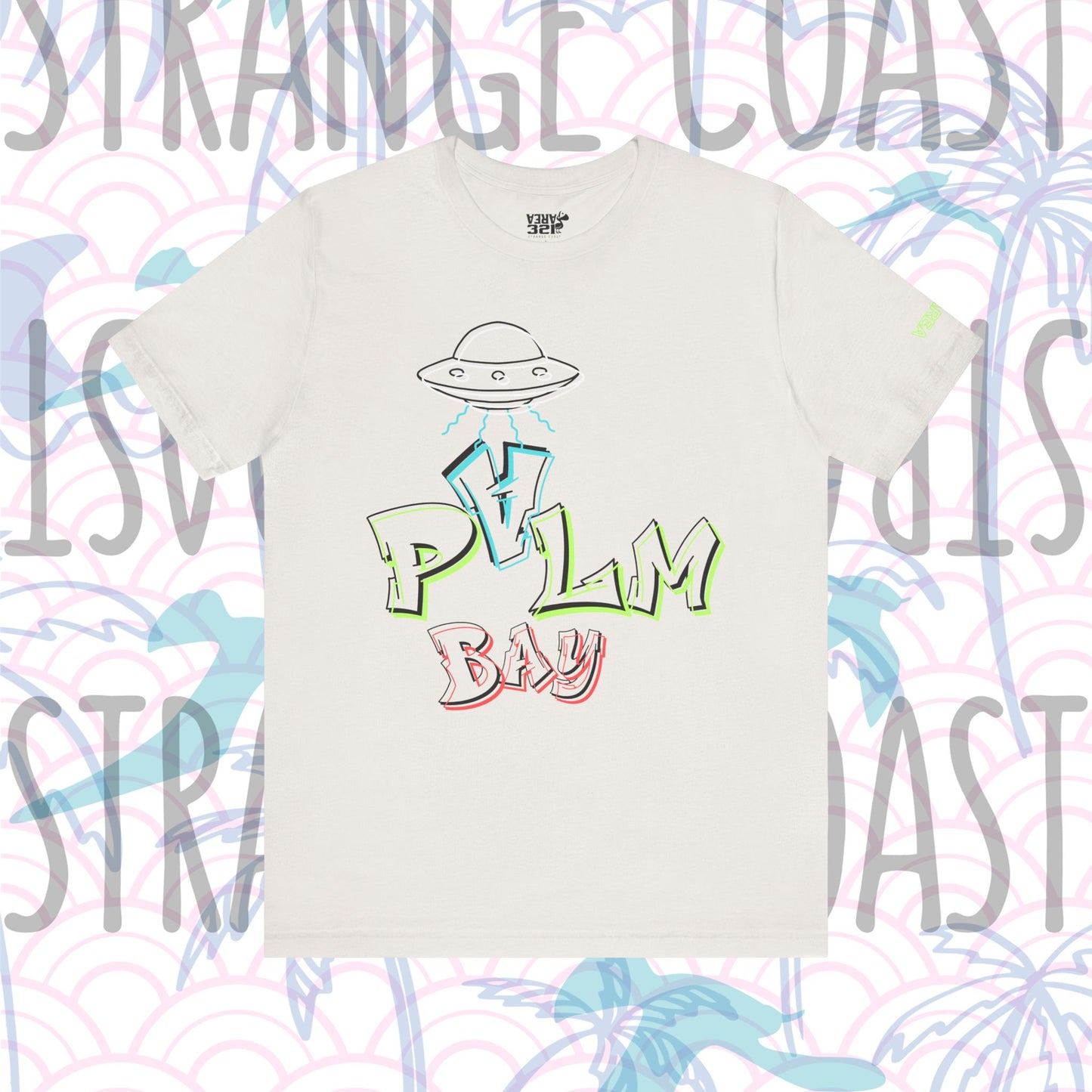 AREA321 "Beam Me Up" Palm Bay Party Fit Shirt