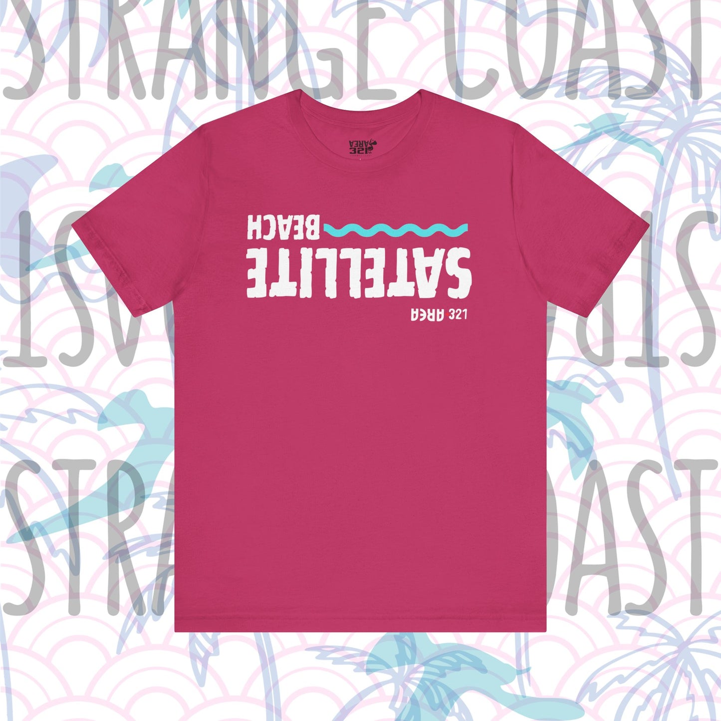 AREA321 "FLipside Town" Satellite Beach Wavy Party Fit Shirt