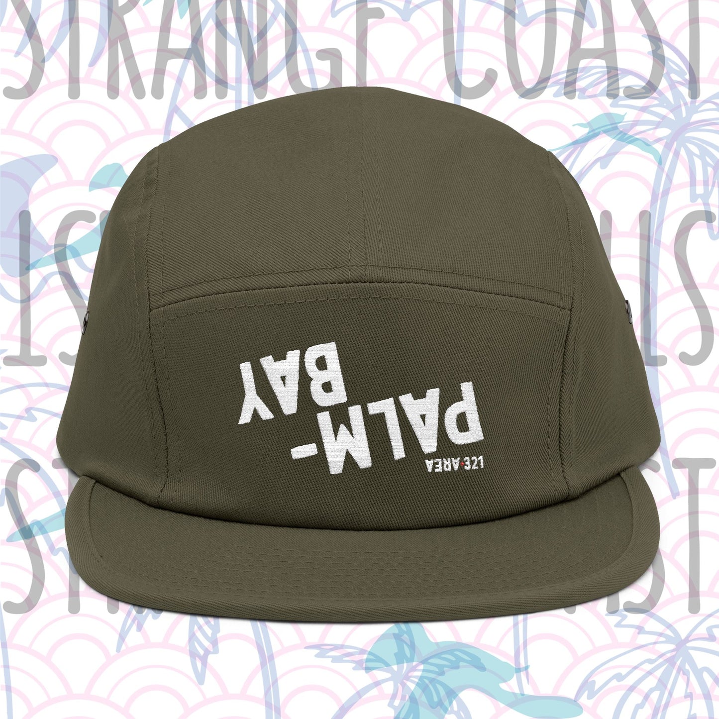 AREA321 "Palm Bay" 5 Panel Cap