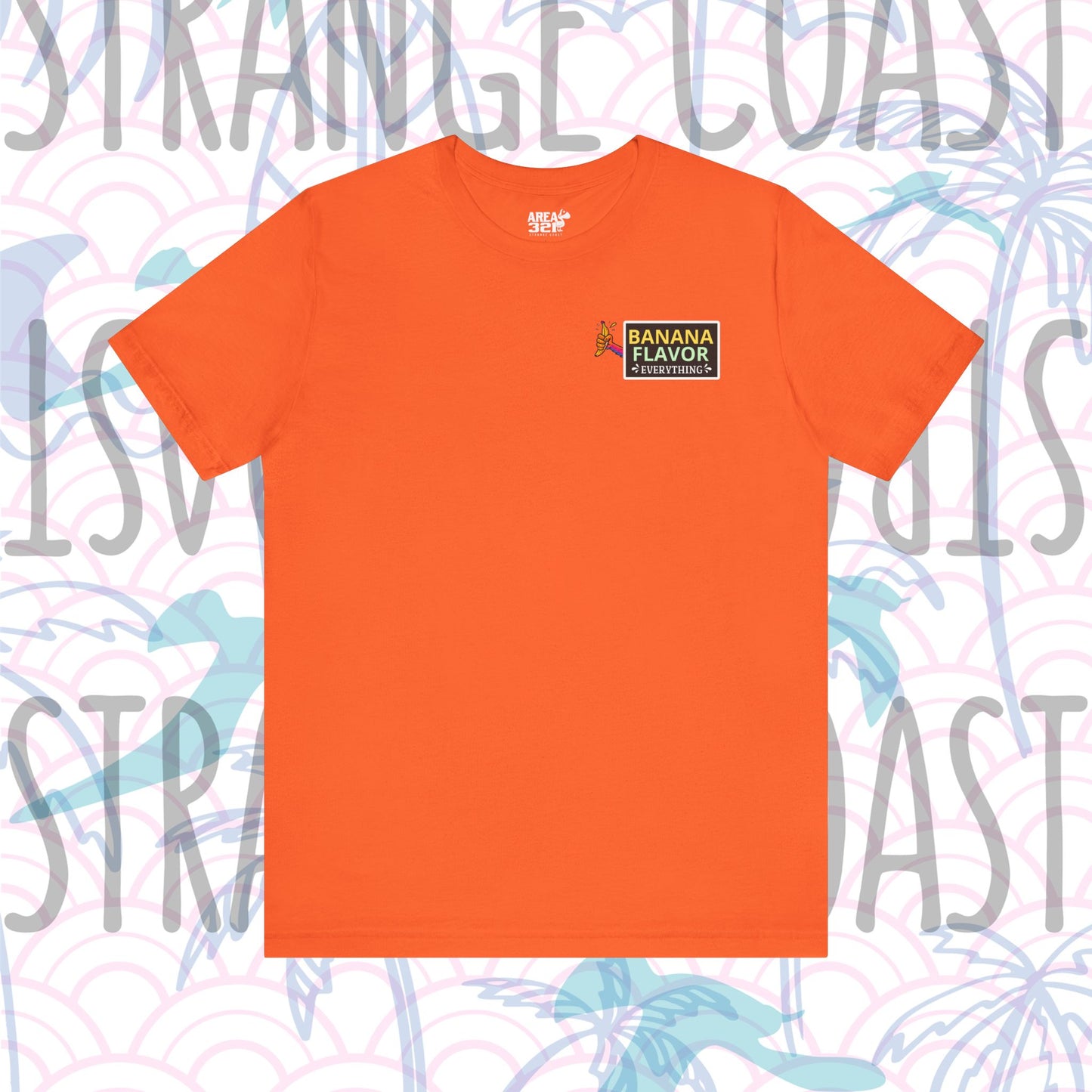 AREA321 "Banana Flavor" Moon Landing Party Fit Shirt