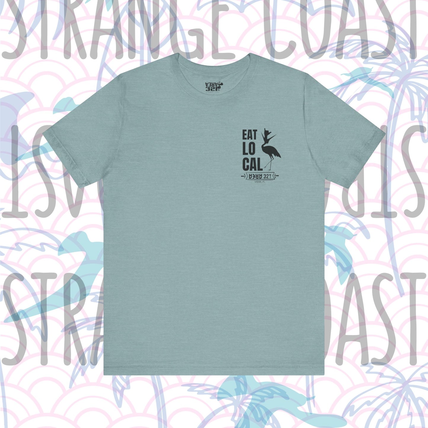 EAT LOCAL Viera Heron Shirt
