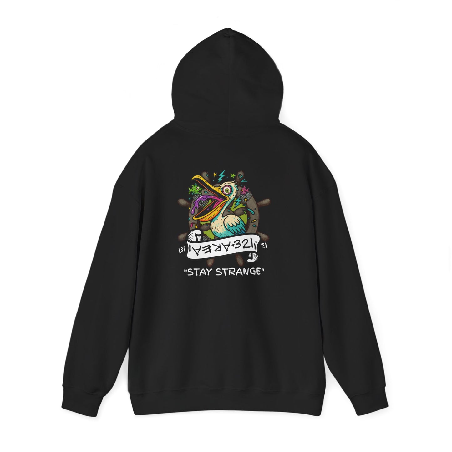 AREA321 Strange Coast Pelican Hoodie