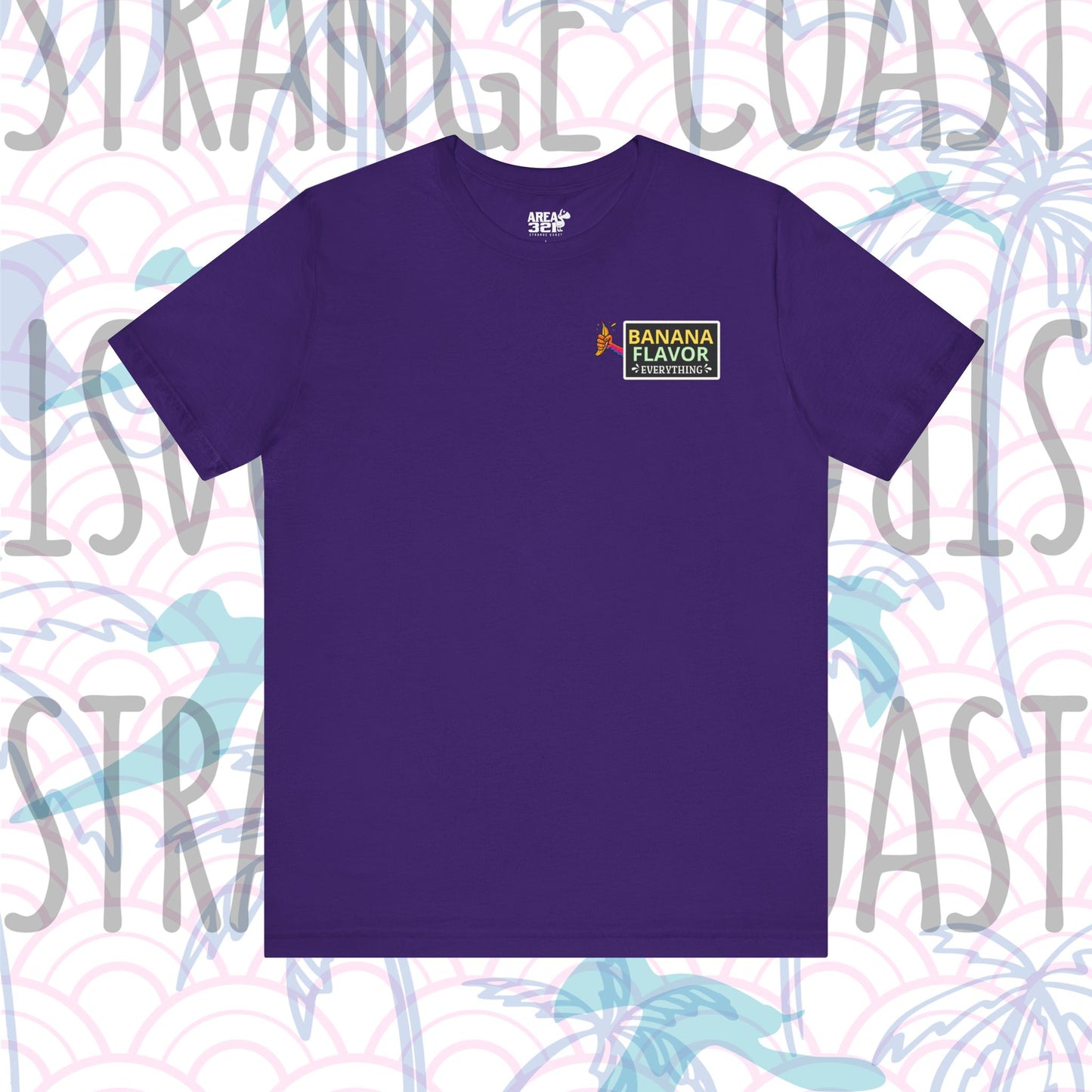 AREA321 "Banana Flavor" Moon Landing Party Fit Shirt