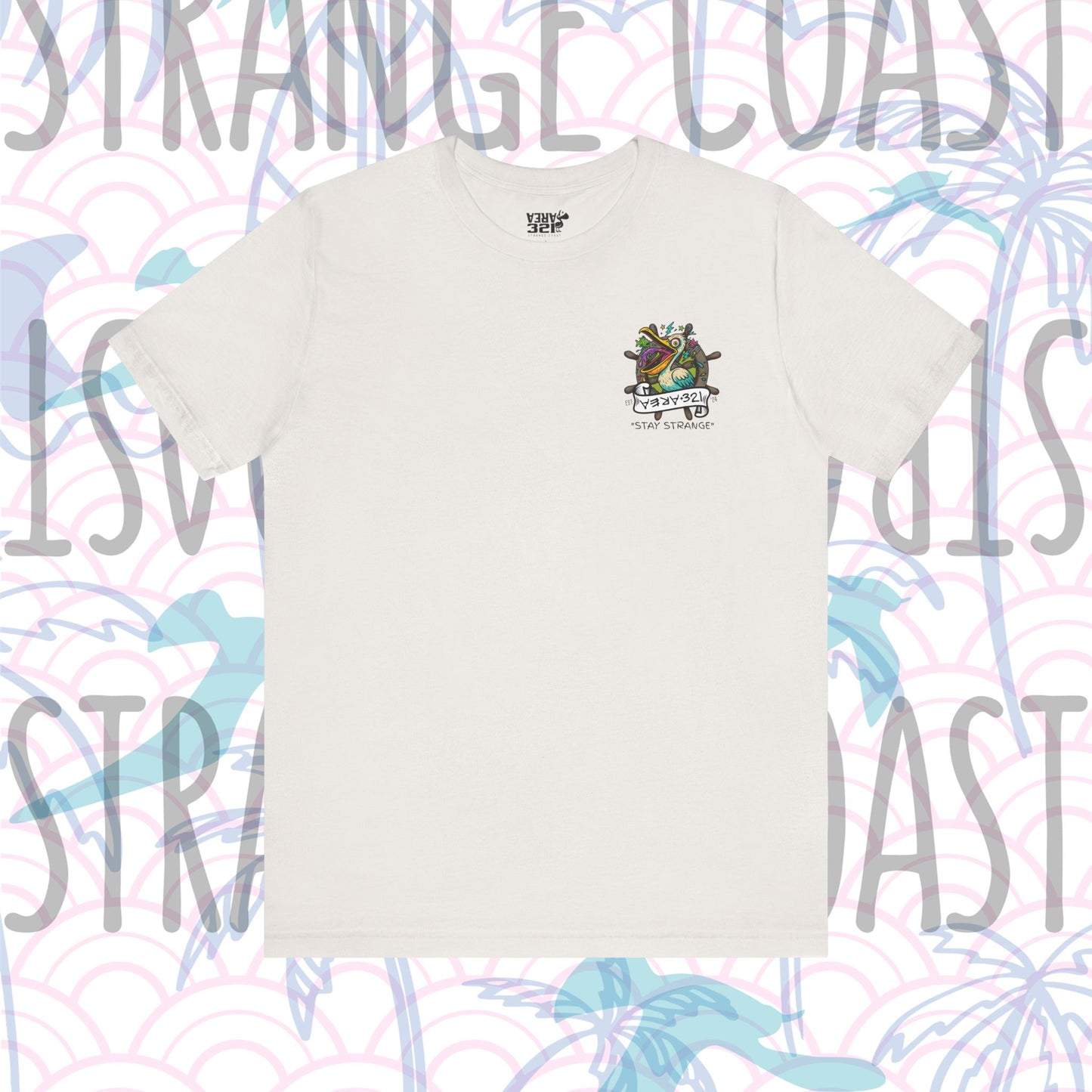 AREA321 "Stay Strange" Pelican Party Fit Shirt