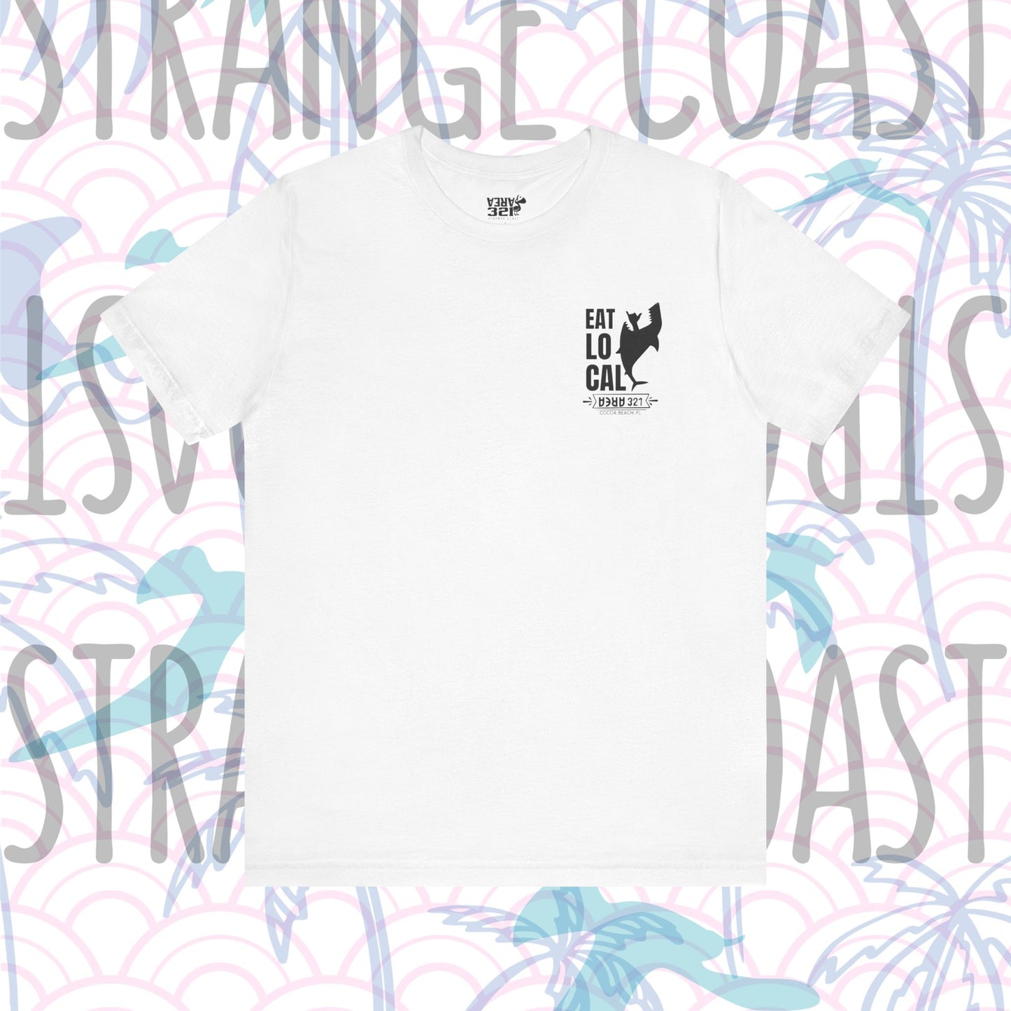 EAT LOCAL Cocoa Beach Shark Shirt