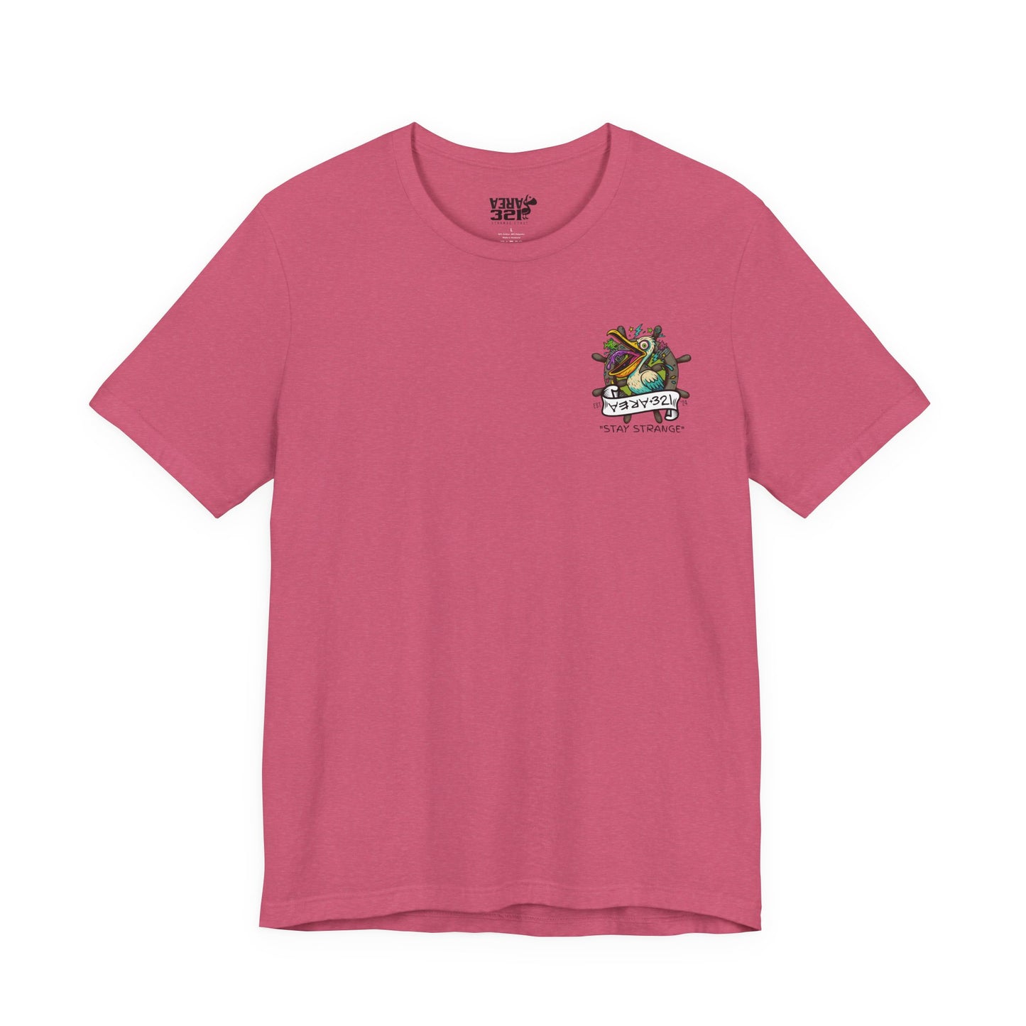AREA321 "Stay Strange" Pelican Party Fit Shirt