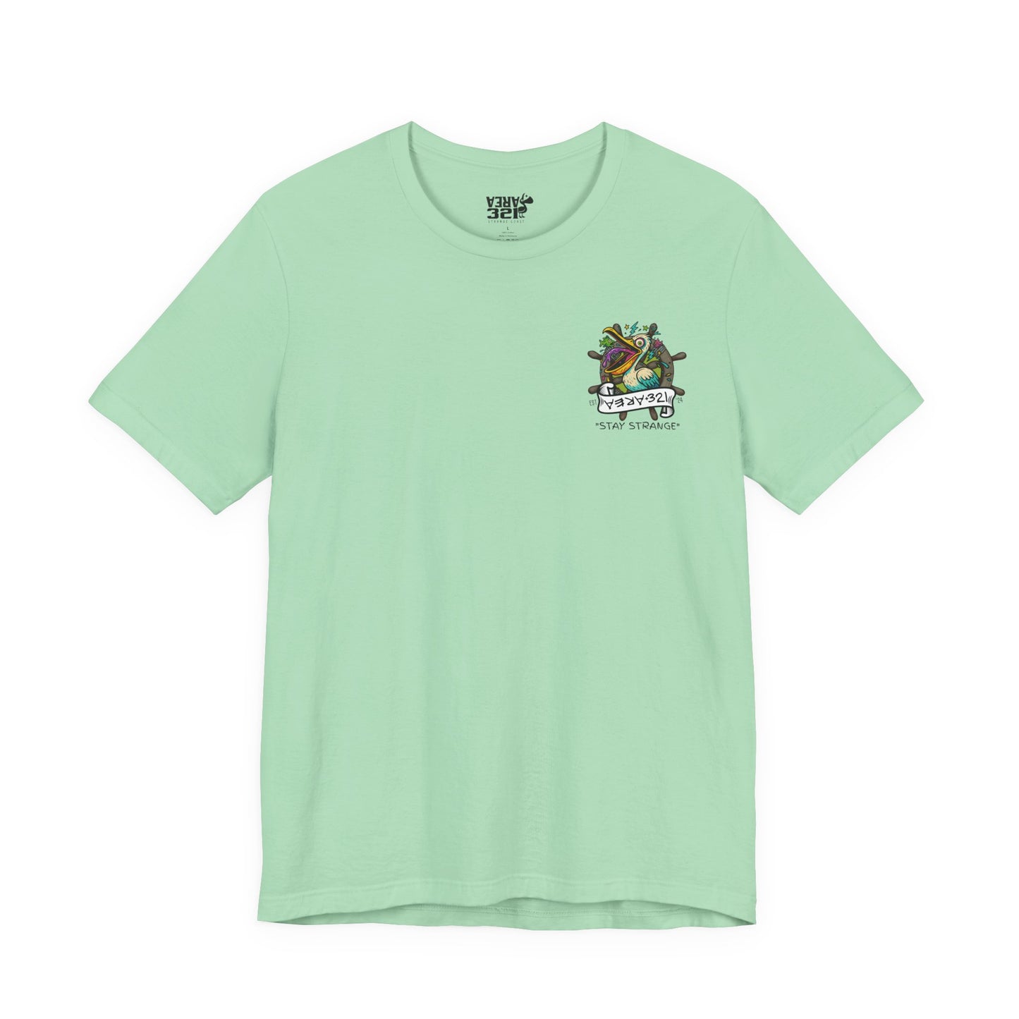 AREA321 "Stay Strange" Pelican Party Fit Shirt