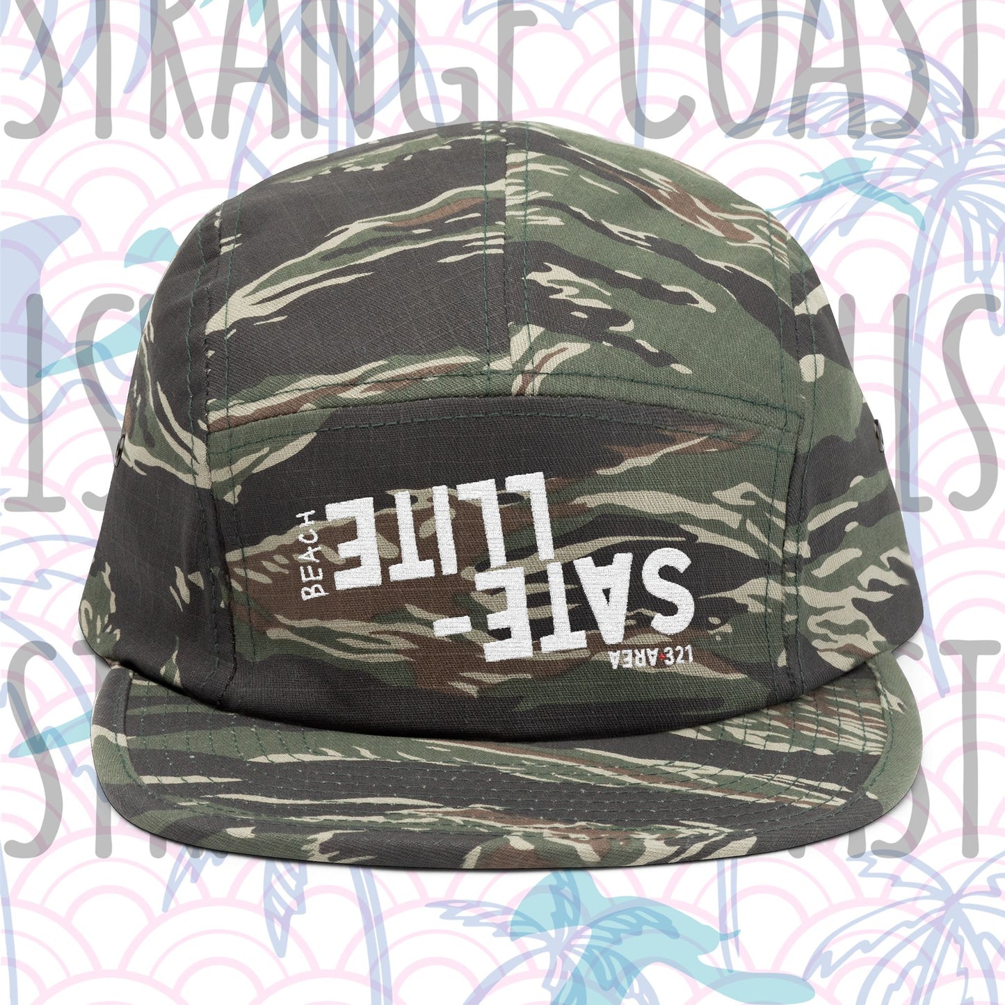 AREA321 "Satellite Beach" 5 Panel Cap
