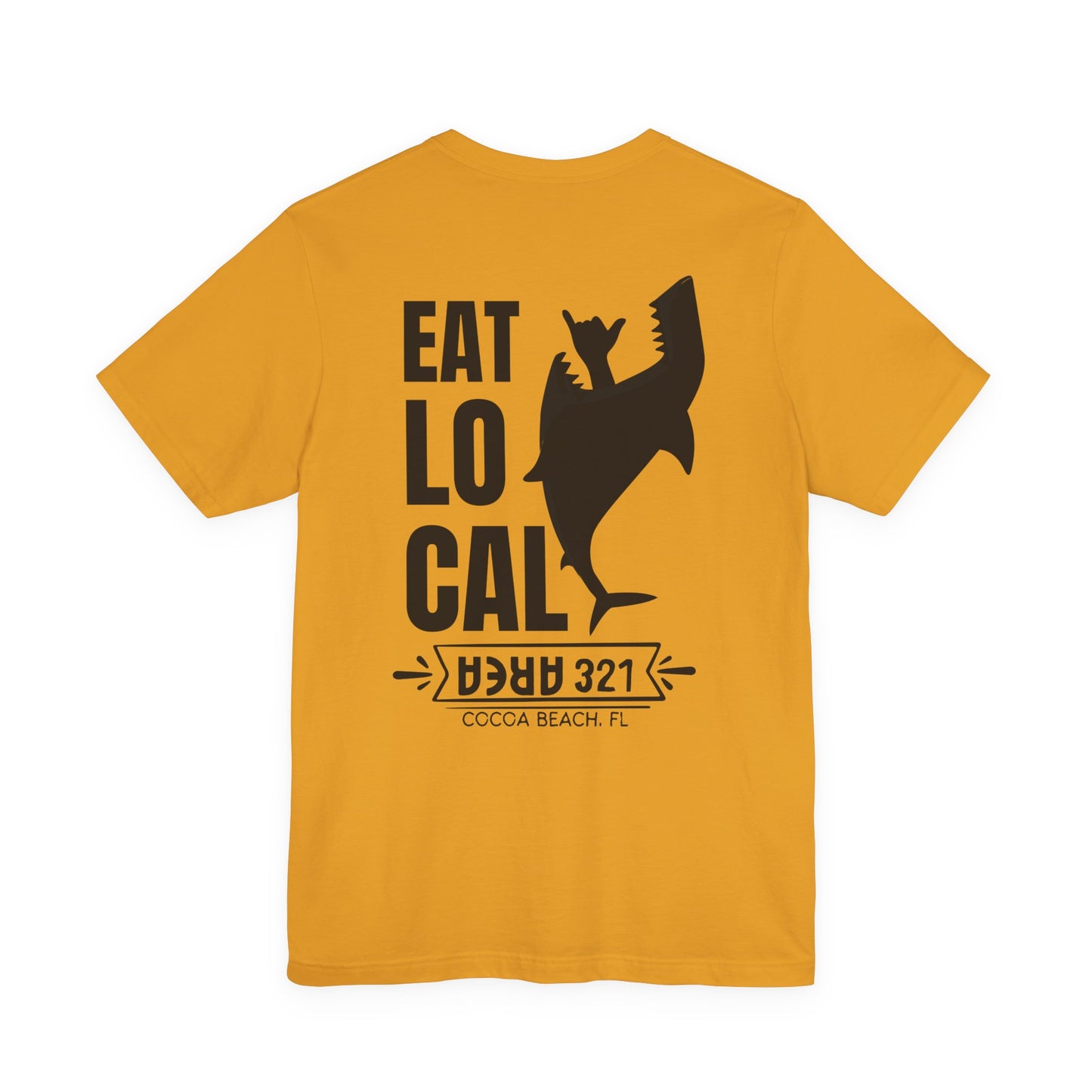 EAT LOCAL Cocoa Beach Shark Shirt