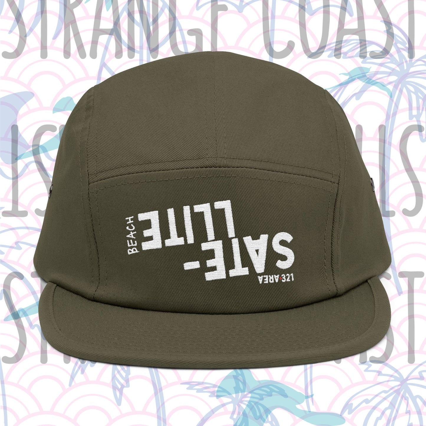 AREA321 "Satellite Beach" 5 Panel Cap
