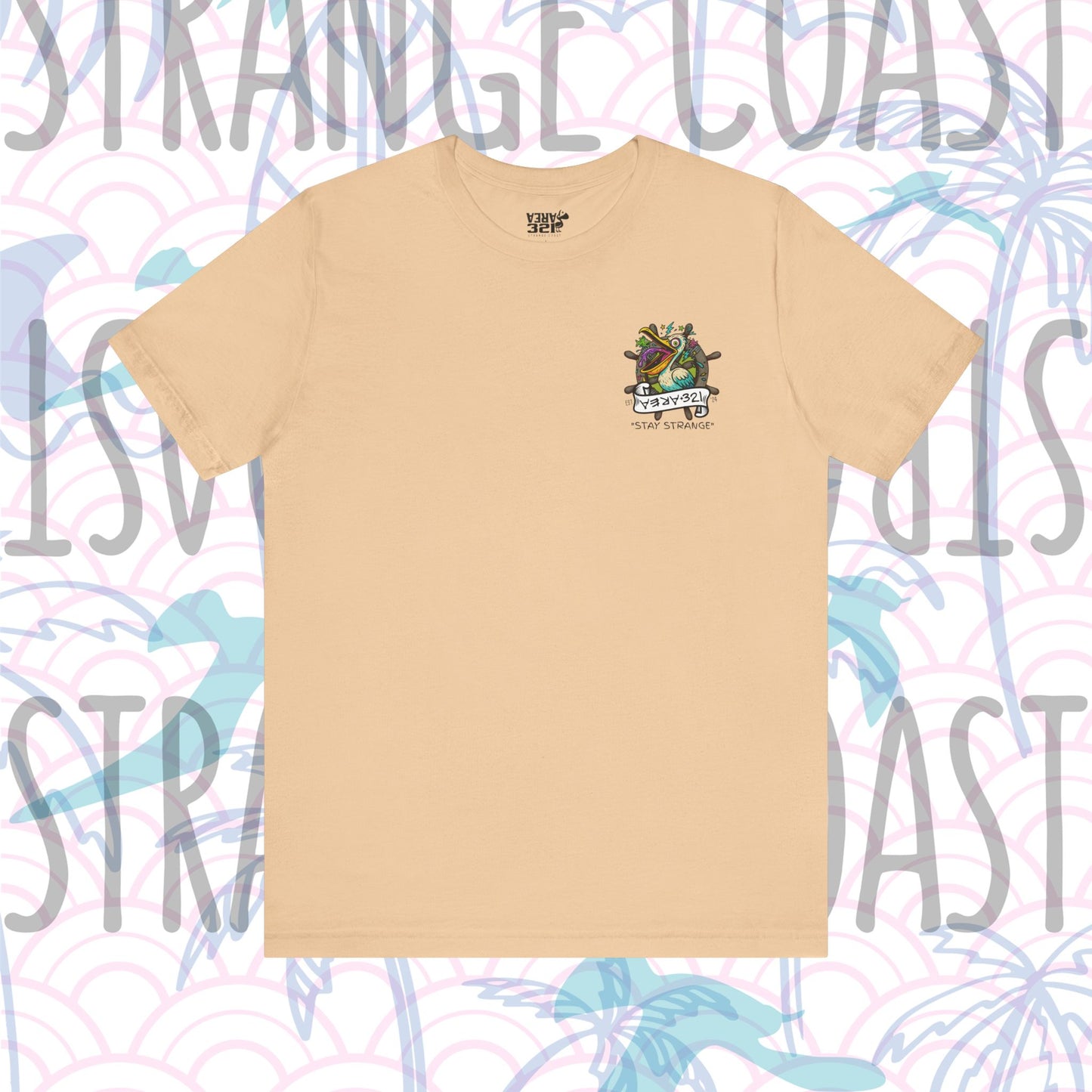 AREA321 "Stay Strange" Pelican Party Fit Shirt