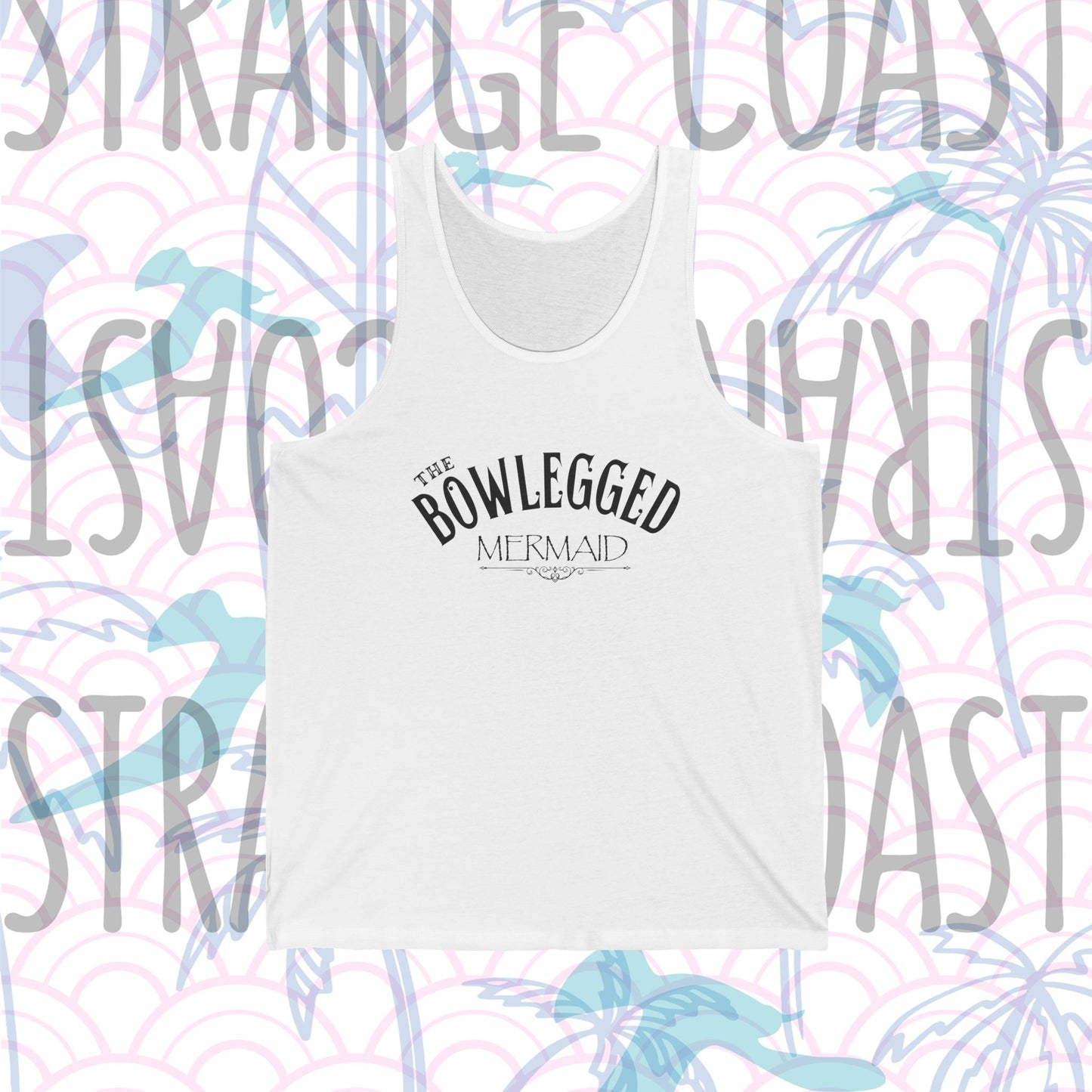 AREA321 "The Bowlegged Mermaid" Unisex Jersey Tank