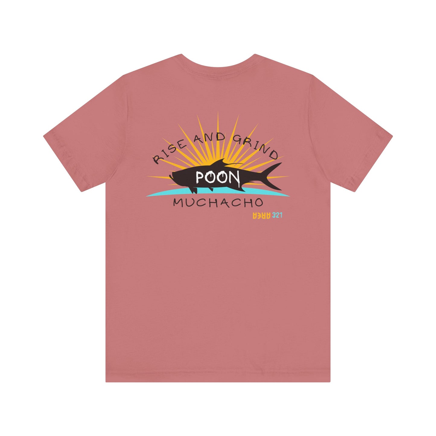 AREA321 "Poon" Rise and Grind Party Fit Shirt