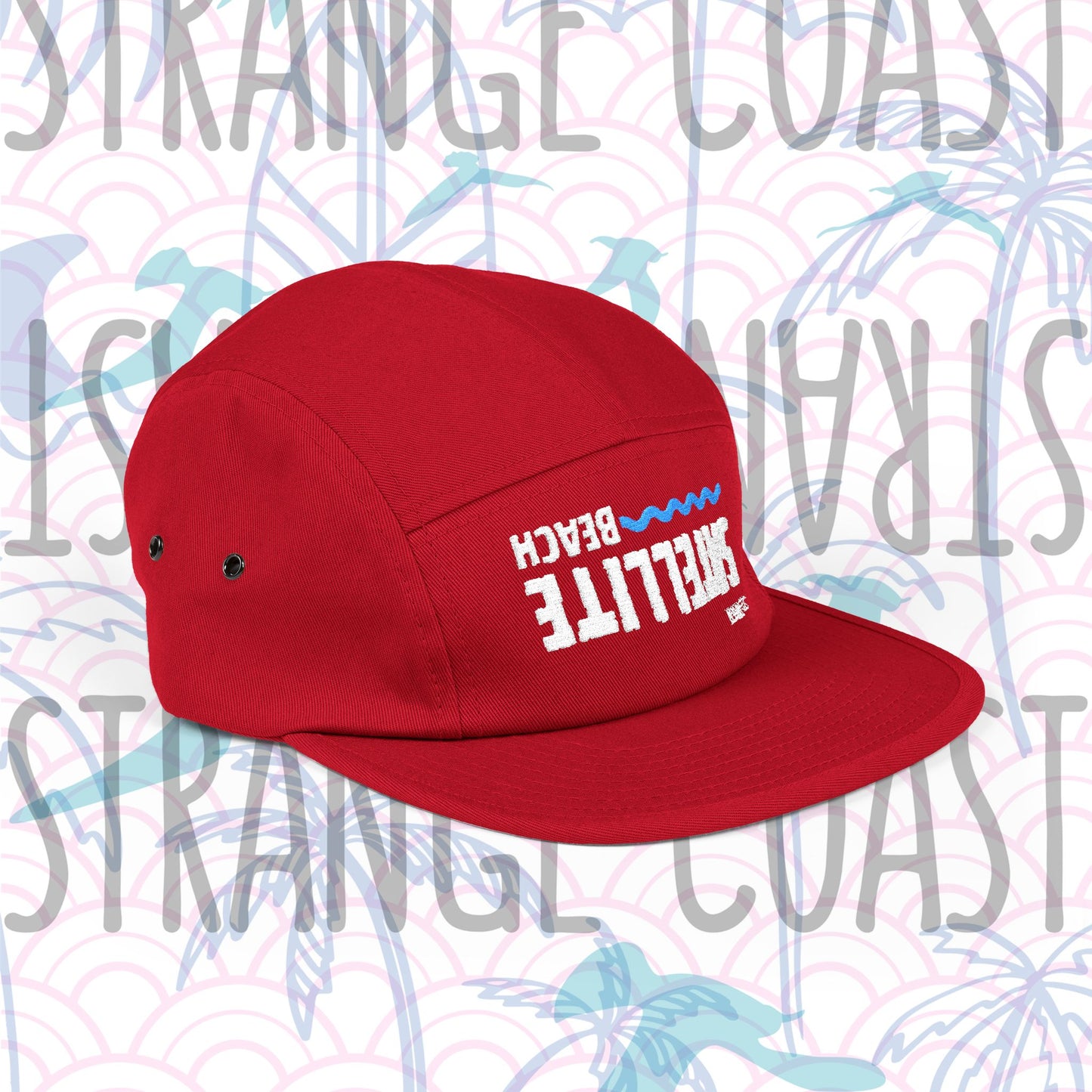 AREA321 "Satellite Beach Wavy" 5 Panel Cap