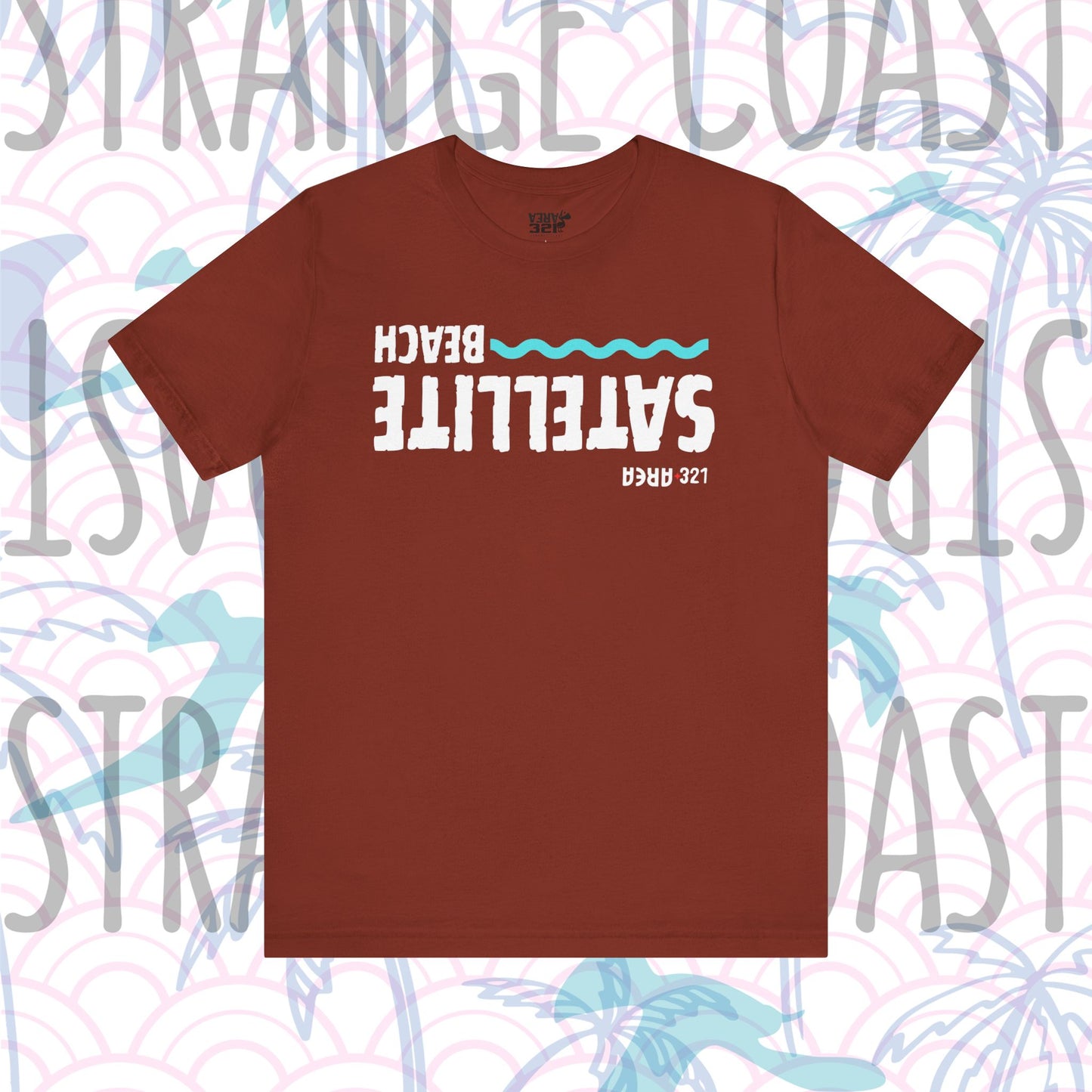 AREA321 "FLipside Town" Satellite Beach Wavy Party Fit Shirt