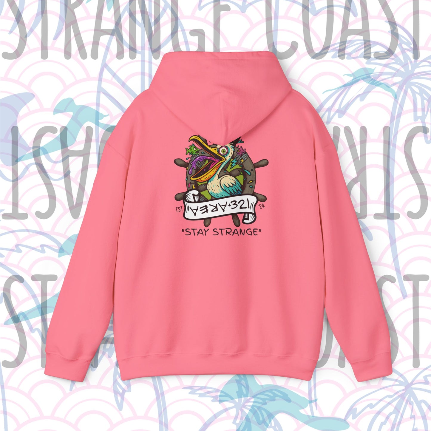 AREA321 Strange Coast Pelican Hoodie