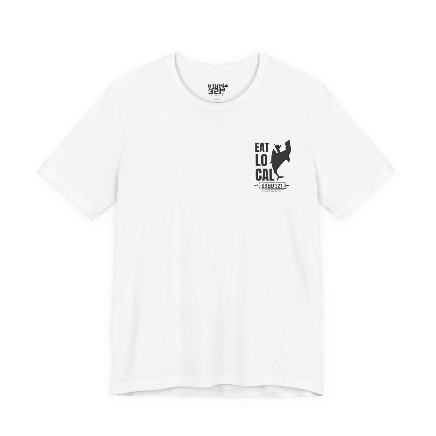 EAT LOCAL Cocoa Beach Shark Shirt