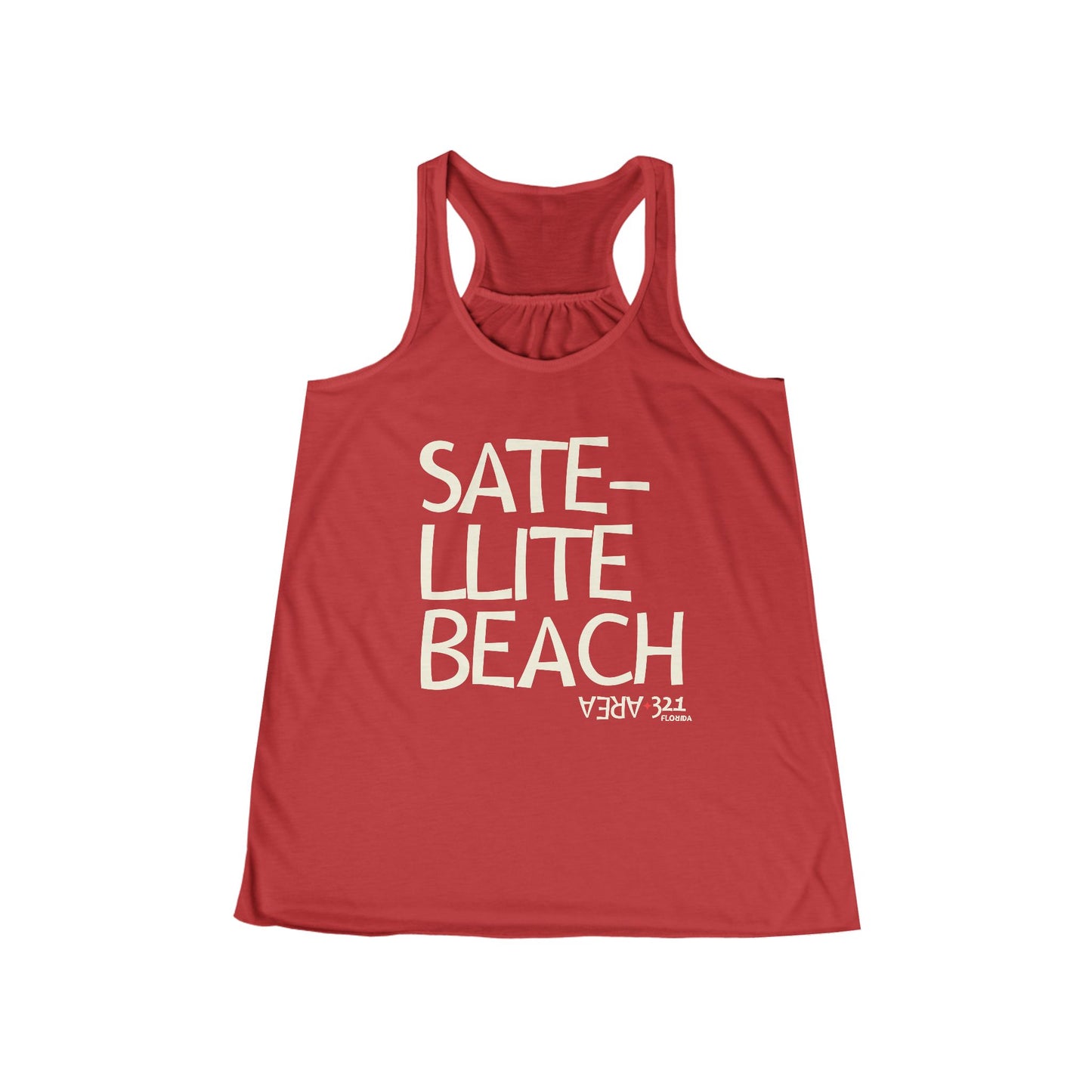 AREA321 "Stacked" Satellite Beach Women's Flowy Tank