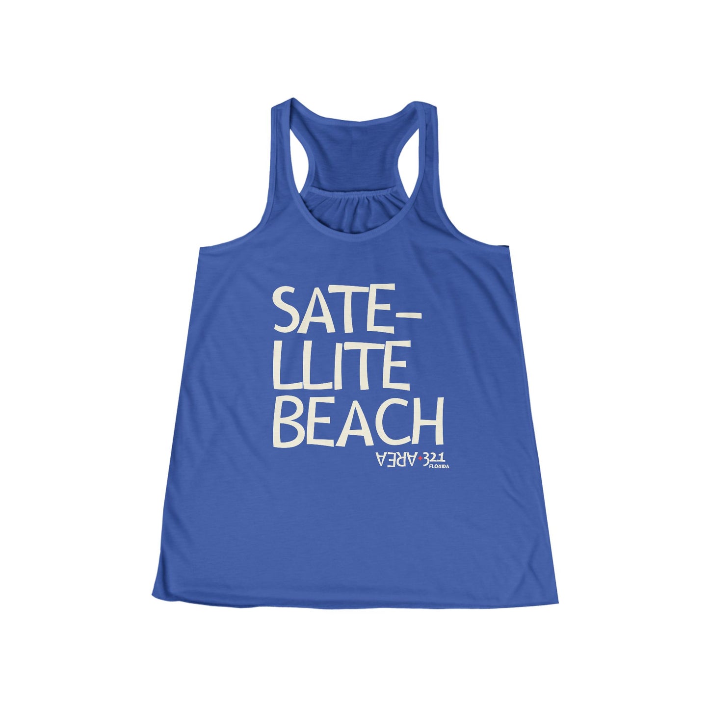 AREA321 "Stacked" Satellite Beach Women's Flowy Tank