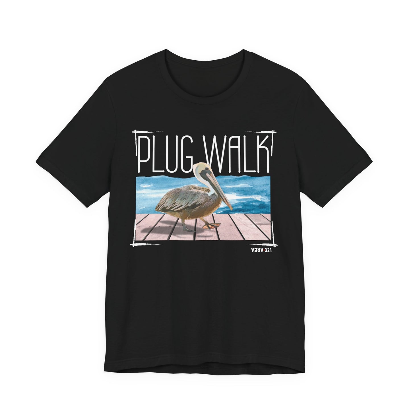 AREA321 "Plug Walk" Pelican Party Fit Shirt
