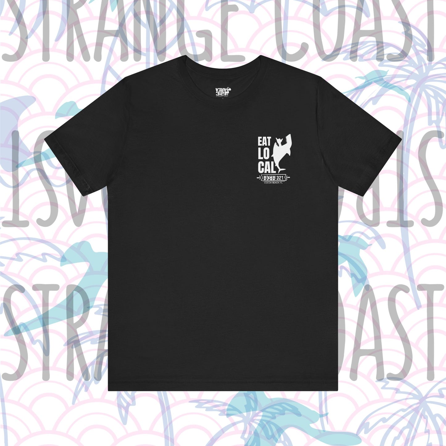 EAT LOCAL Cocoa Beach Shark Shirt