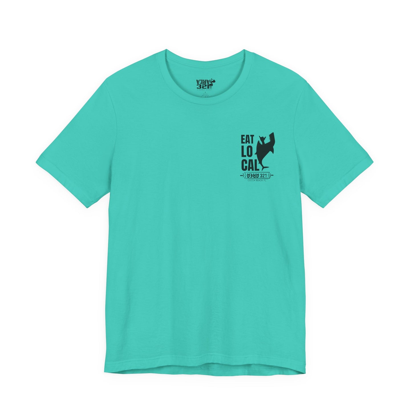 EAT LOCAL Cocoa Beach Shark Shirt