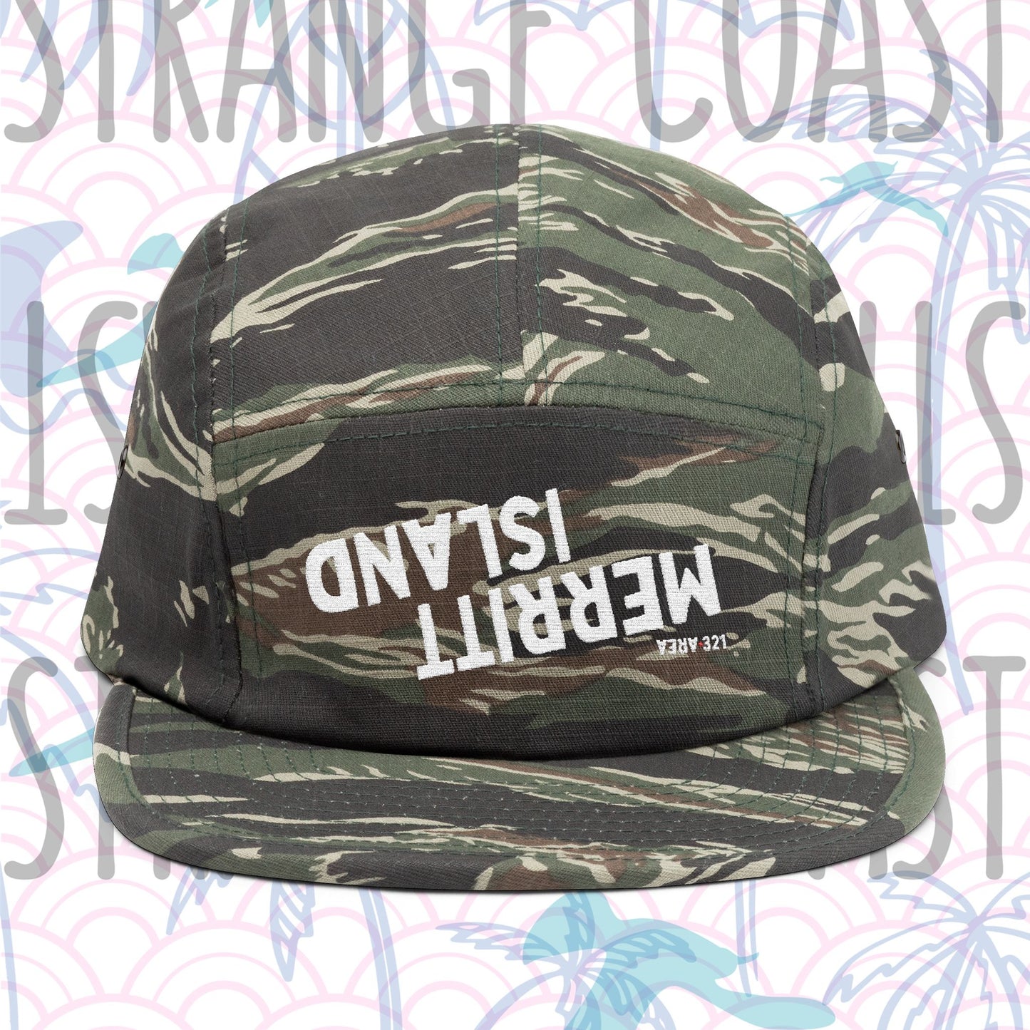 AREA321 "Merritt Island" 5 Panel Cap