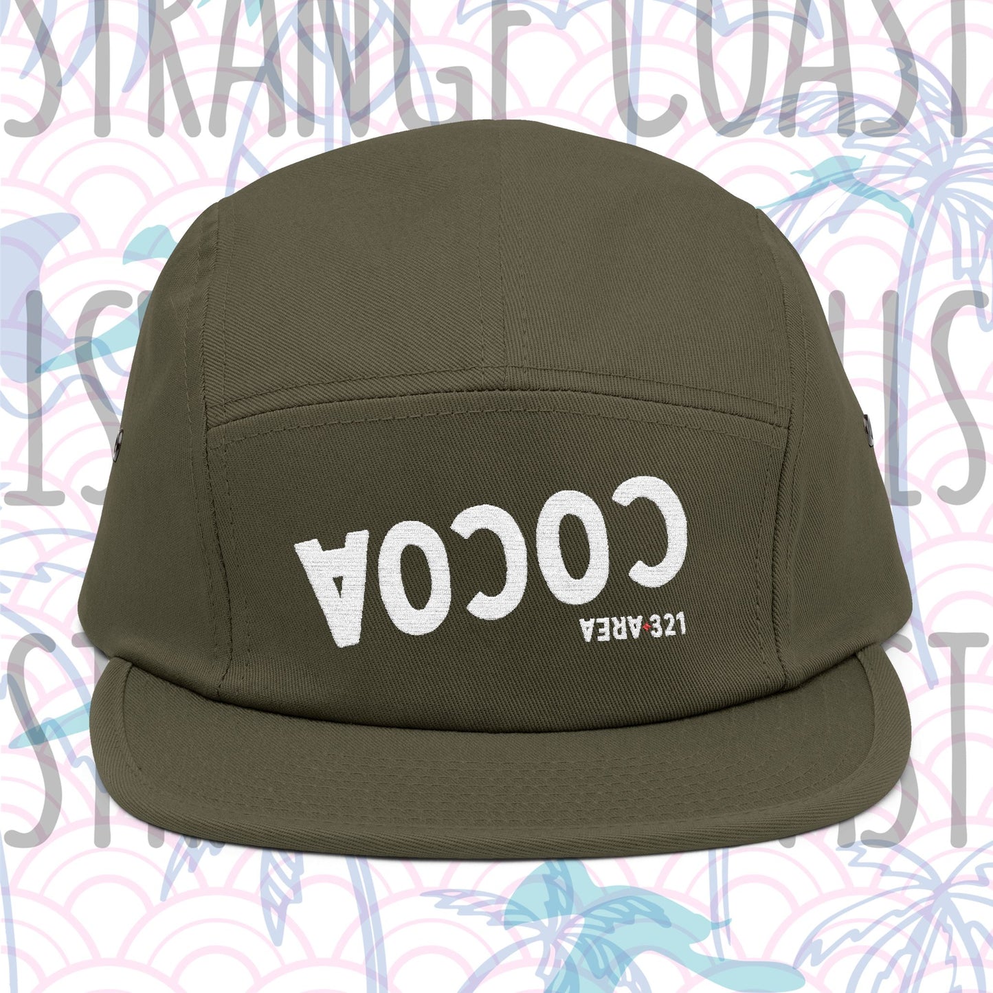 AREA321 "Cocoa" 5 Panel Cap