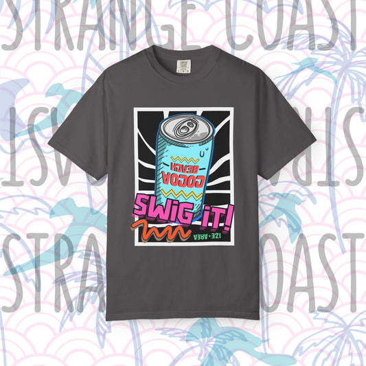 AREA321 "Swig it!" Cocoa Beach Laid-Back Fit Shirt