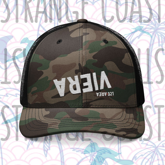 AREA321 "FLipside" Viera Camouflage Trucker Hat